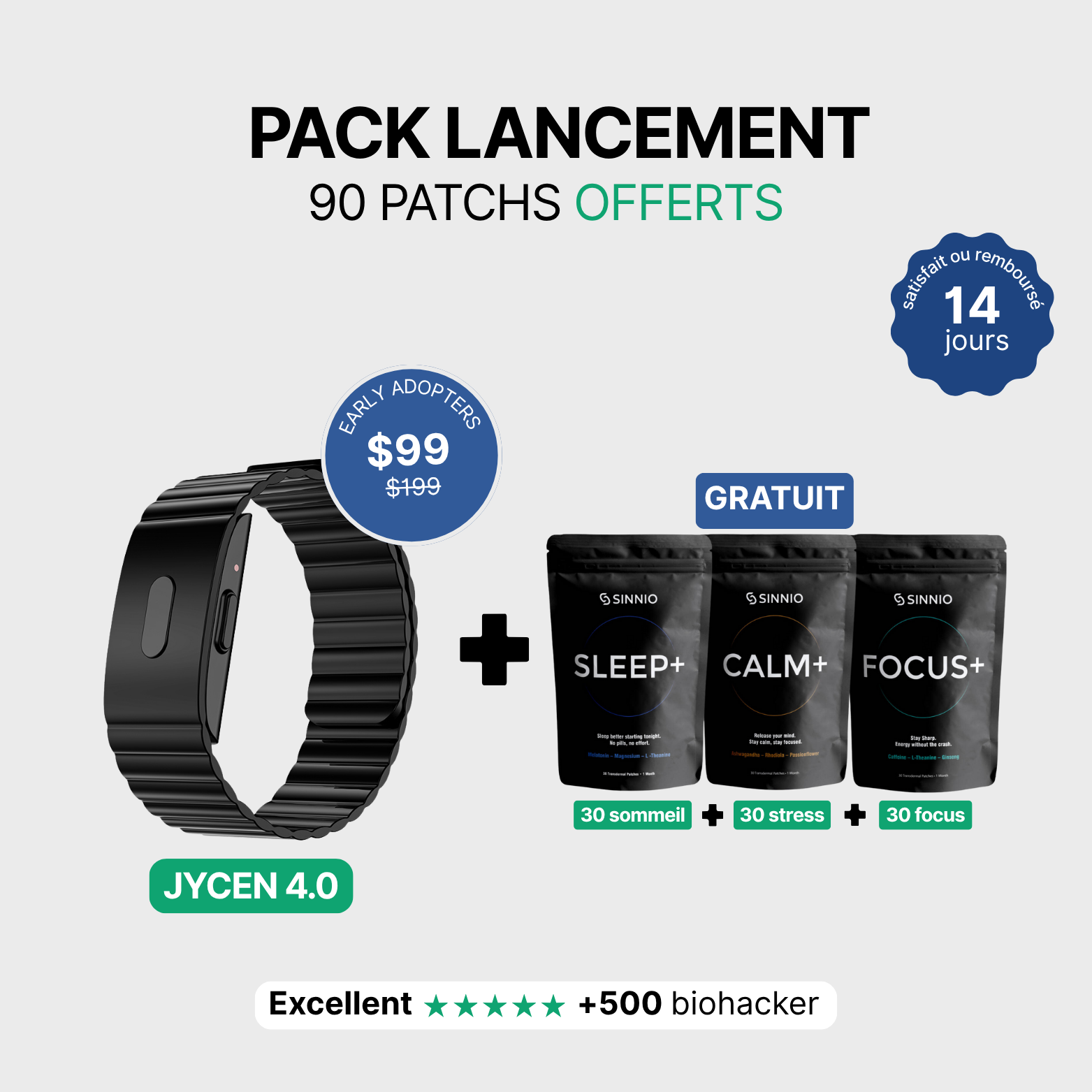 JYCEN 4.0 - La montre de santé qui vous aide à comprendre votre corps