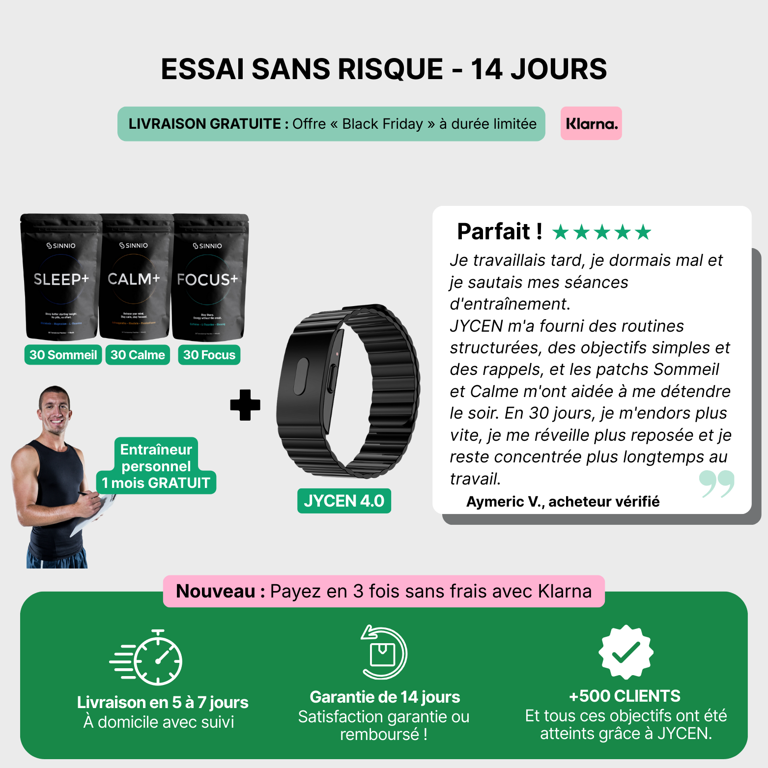 JYCEN 4.0 - La montre de santé qui vous aide à comprendre votre corps