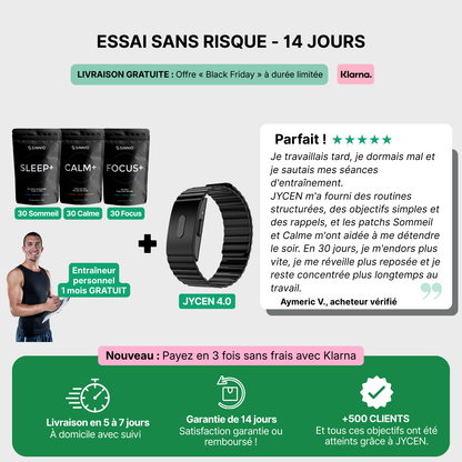 JYCEN 4.0 - La montre de santé qui vous aide à comprendre votre corps