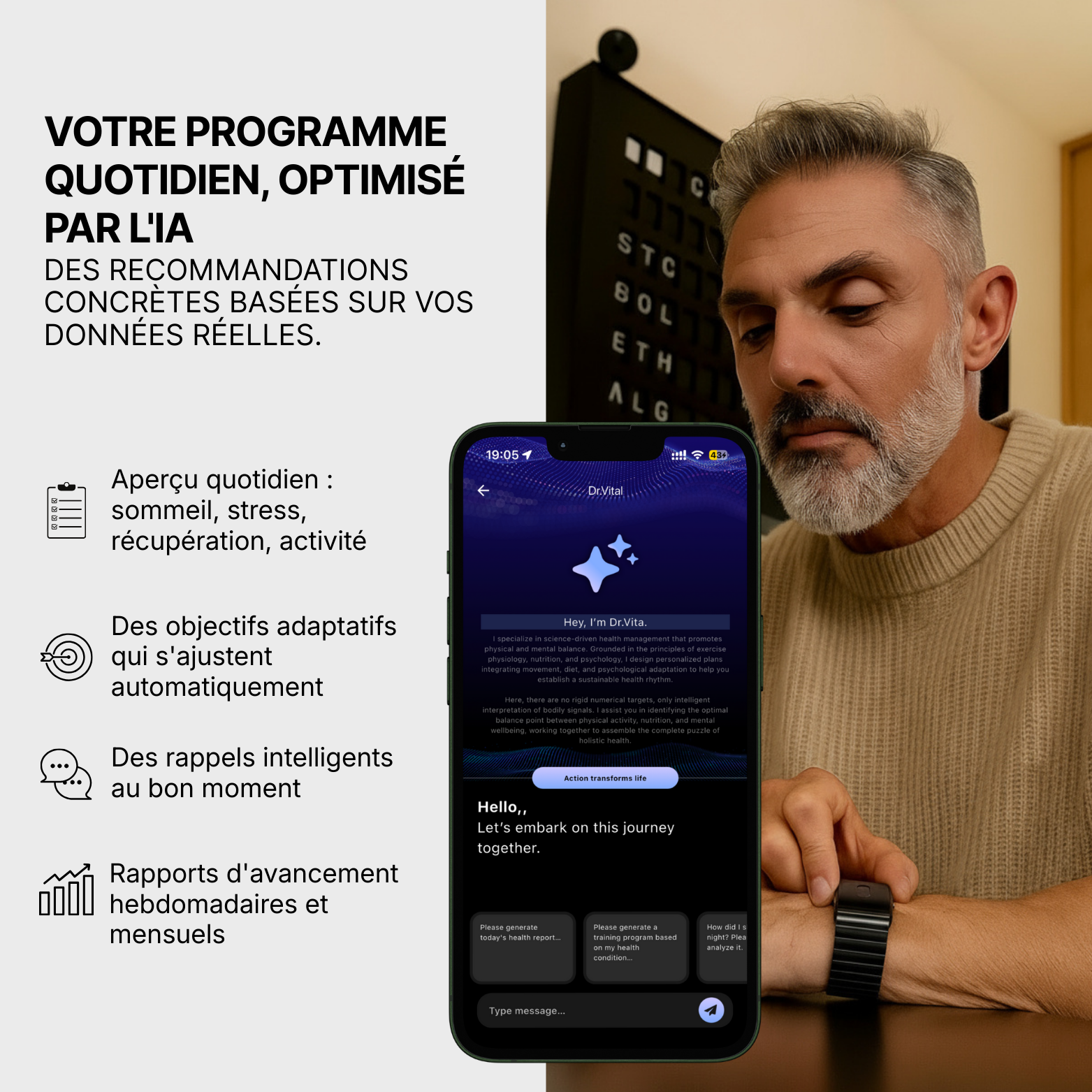 JYCEN 4.0 - La montre de santé qui vous aide à comprendre votre corps